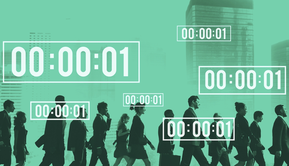 Lifetime Stopwatch Management Duration Countdown Concept